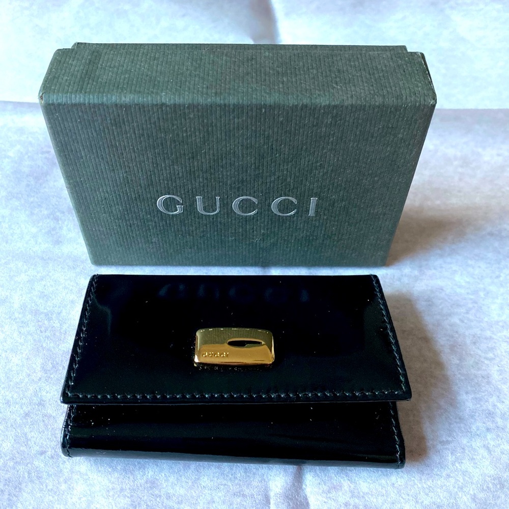 Authentic Brand New Gucci Dark Brown Key Case